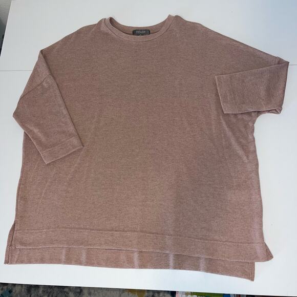 Primark Oversized Crew neck Tunic with Dolman Sleeve Camel Color Sz Medium 8/10 - Picture 1 of 8